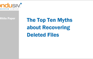 The Top Ten Myths about Recovering Deleted Files