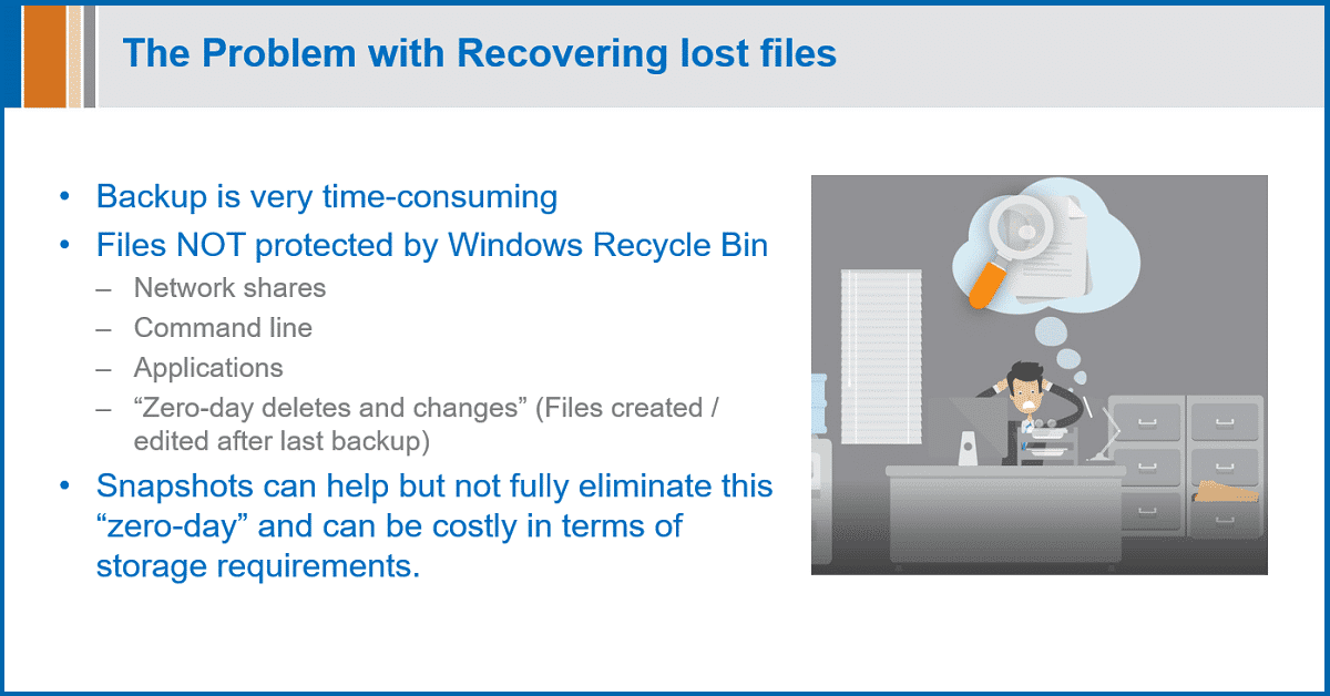 Undelete The Problem with Recovering Lost Files