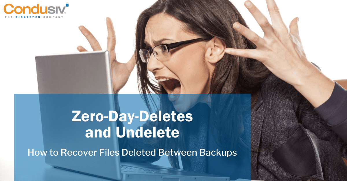 Undelete Recovers Deleted Files Between Backups Snapshots