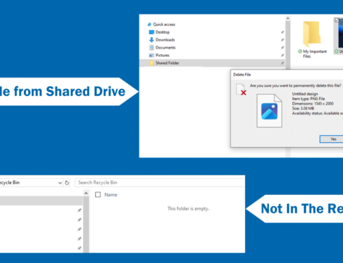 Deleted File from Shared Drives Not in the Recycle Bin – Mystery Solved