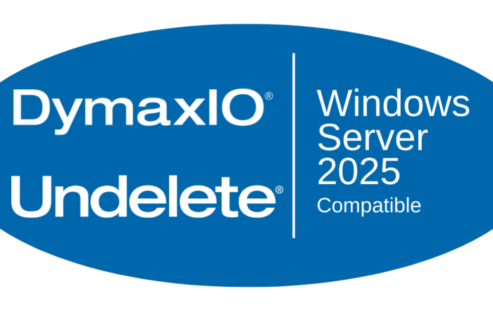 DymaxIO Undelete Windows Server 2022 Compatible